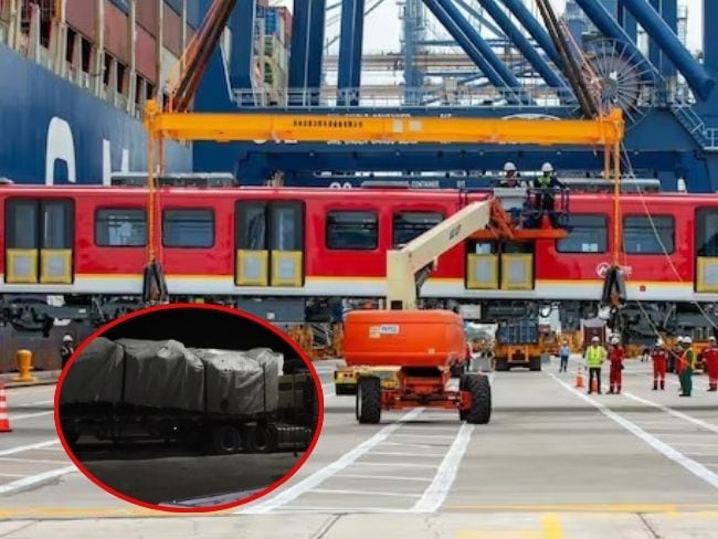 Vagones del Metro ya están en Cundinamarca.