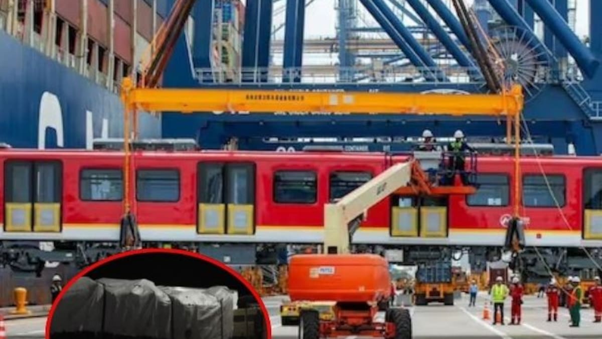 Metro de Bogotá: los 6 trenes que salieron de Cartagena ya están en Cundinamarca