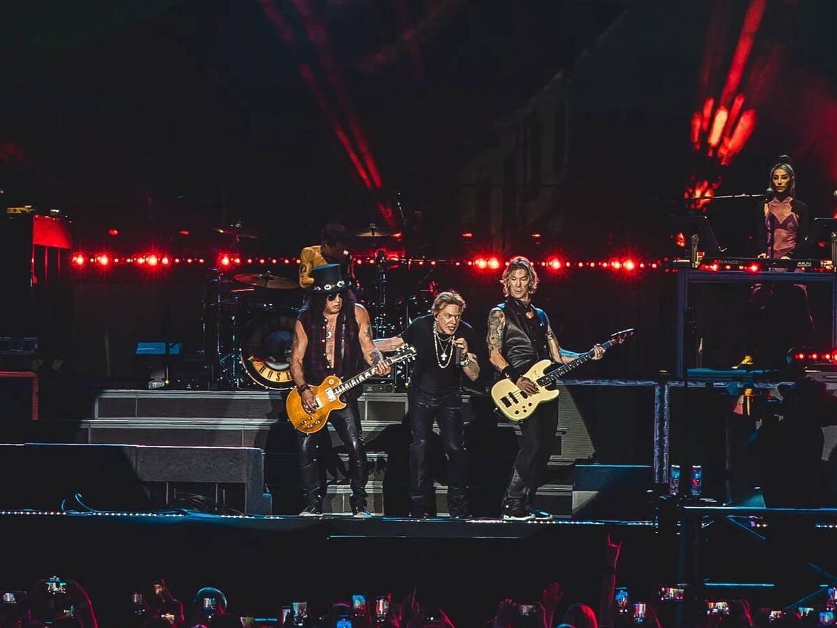 Distrito otorga permiso para concierto de Guns N’ Roses en Vive Claro de Bogotá