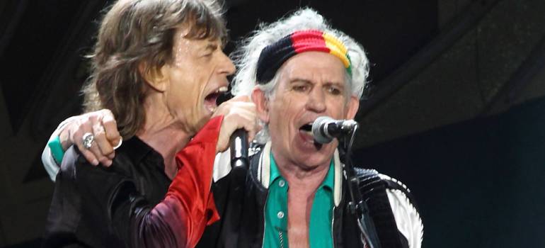 Keith Richards y Mick Jagger