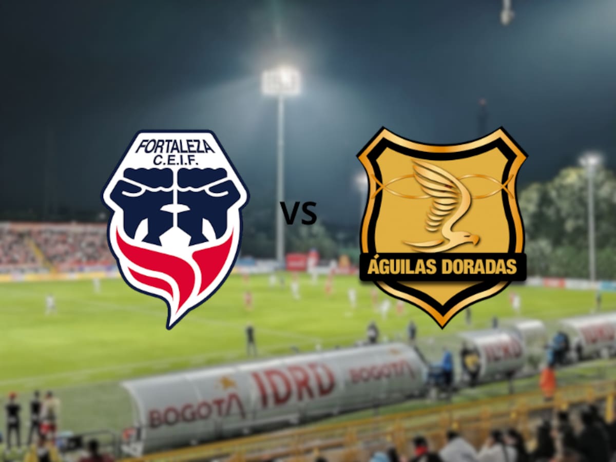 Fortaleza vs Águilas Doradas EN VIVO | Siga el minuto a minuto del partido fecha 17 Liga Colombiana