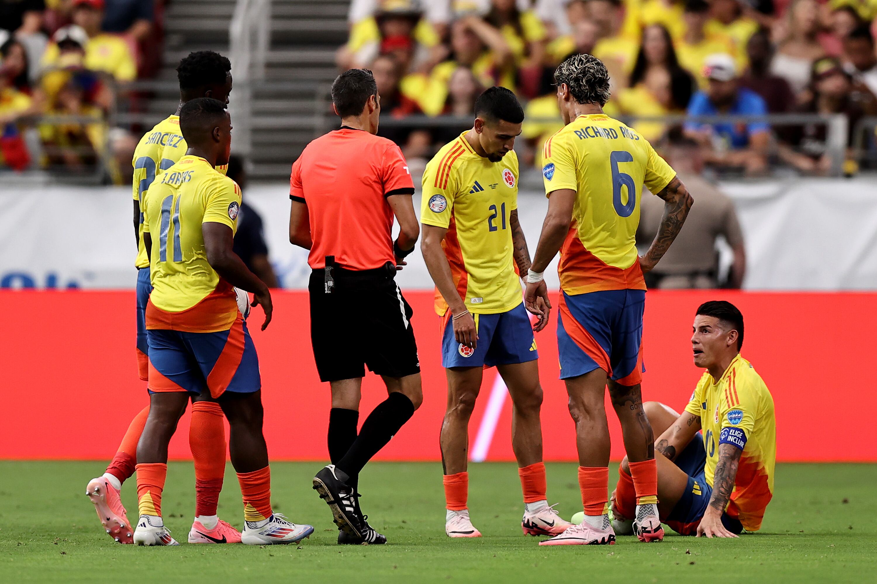 Seleccion Colombia. (Photo by Omar Vega/Getty Images)