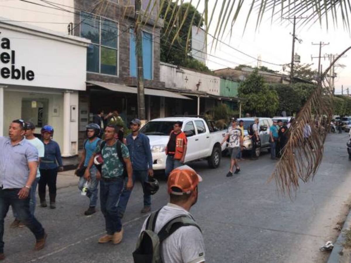 En cese de actividades están más de dos mil contratistas de Ecopetrol