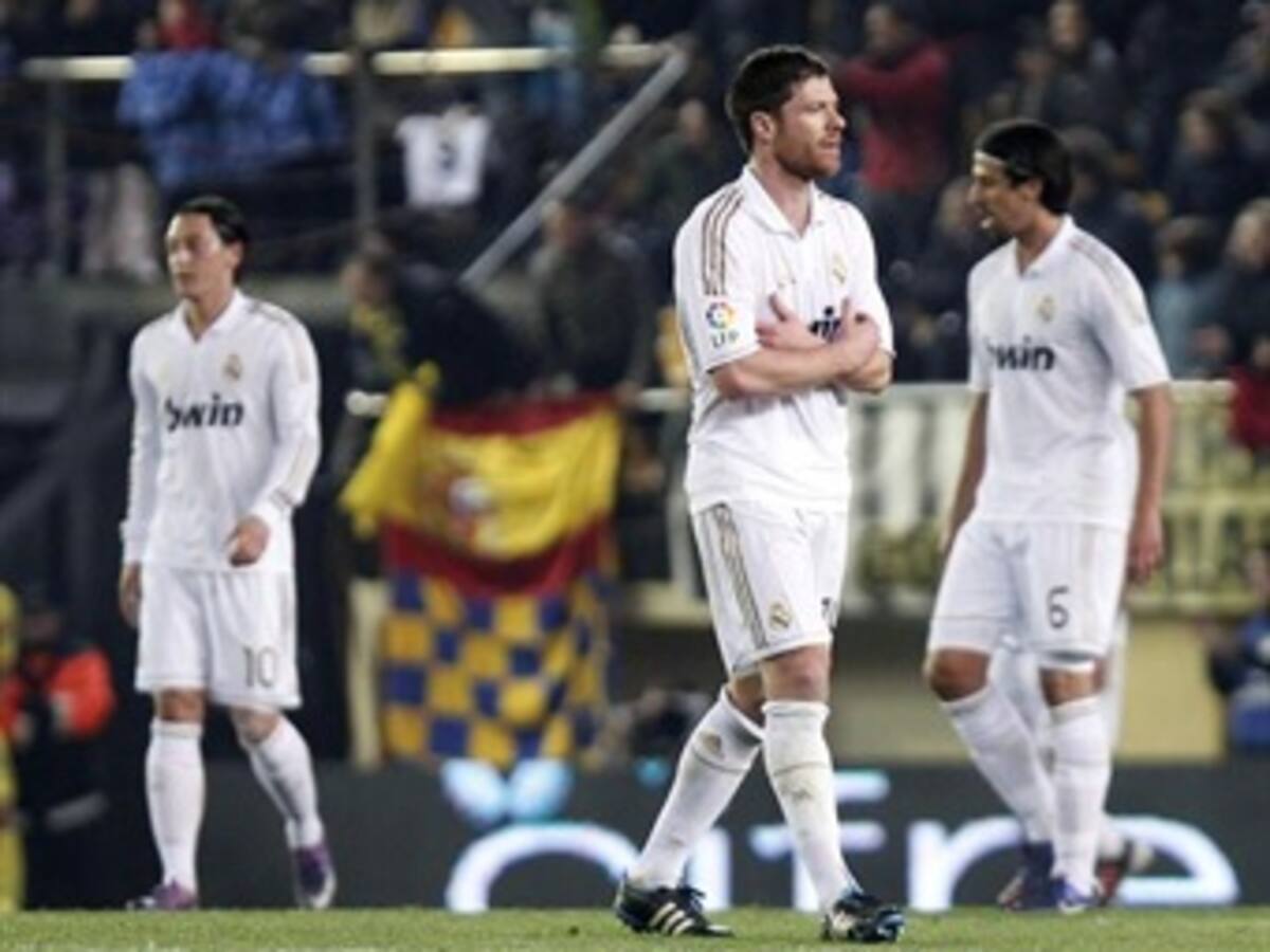 Real Madrid empató con Villarreal y sigue cediéndole terreno a Barcelona