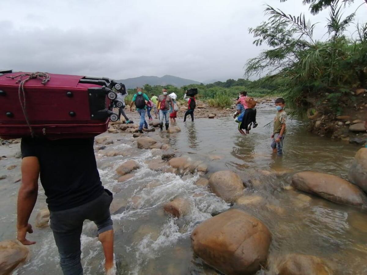 Así es el panorama que se vive en la frontera con Venezuela 
