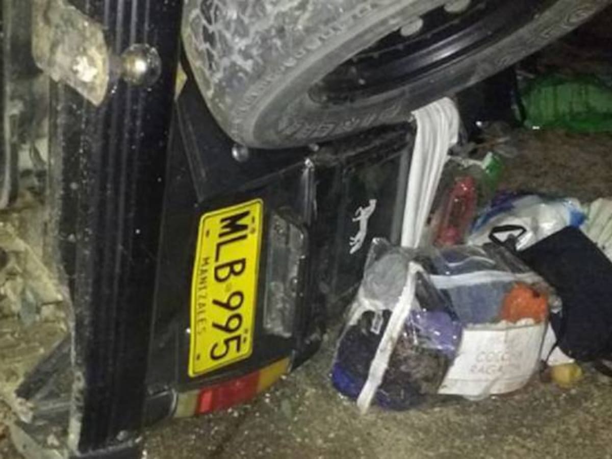 Accidente de tránsito en carreteras del norte en Tolima