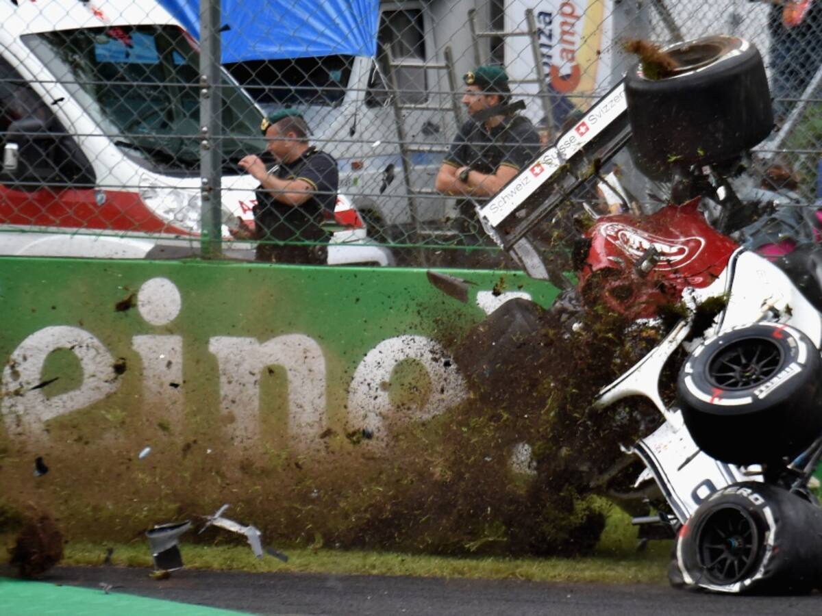 ¡Impactante! Top 10 de los peores accidentes de la F1 en 2018