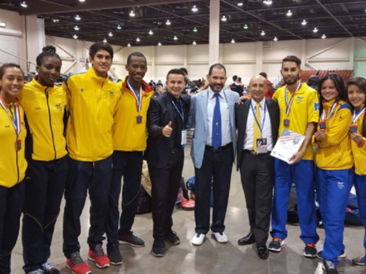 Colombia conquista récord histórico de medallas en el US Open de taekwondo