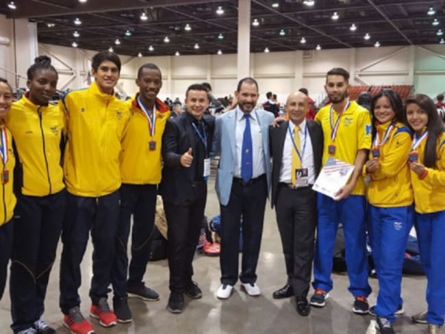 Colombia conquista récord histórico de medallas en el US Open de taekwondo