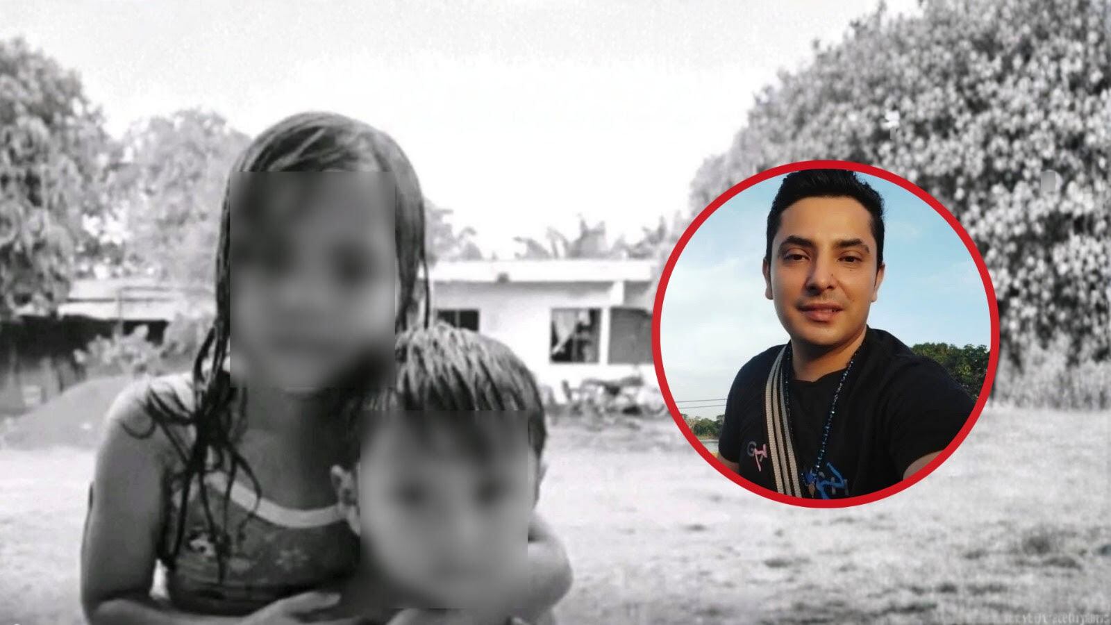 Brayan Guevara, padre de los menores de edad que murieron dentro de un refrigerador.