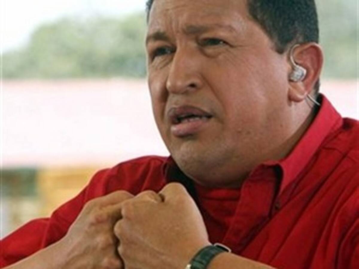 Chávez señala a colombianos como responsables de crimen en frontera