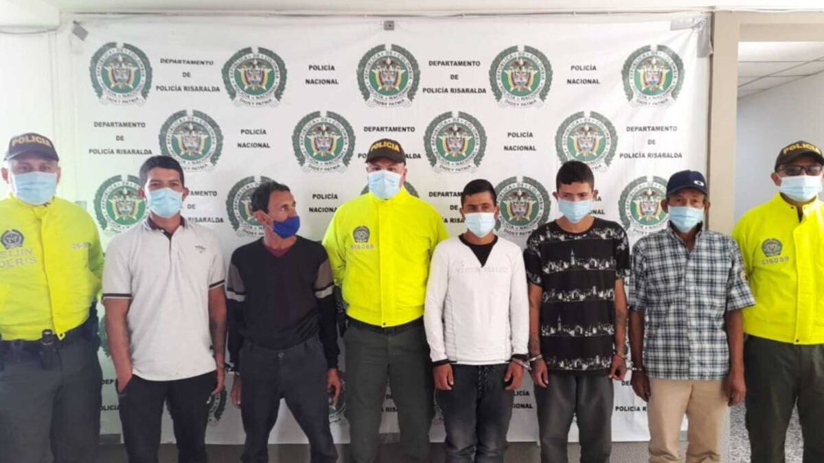 Desarticulan banda que distribuía drogas en el occidente de Risaralda