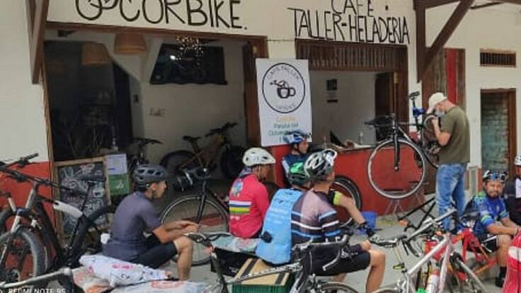 Yeferson David Hoyos, del Café Corbike