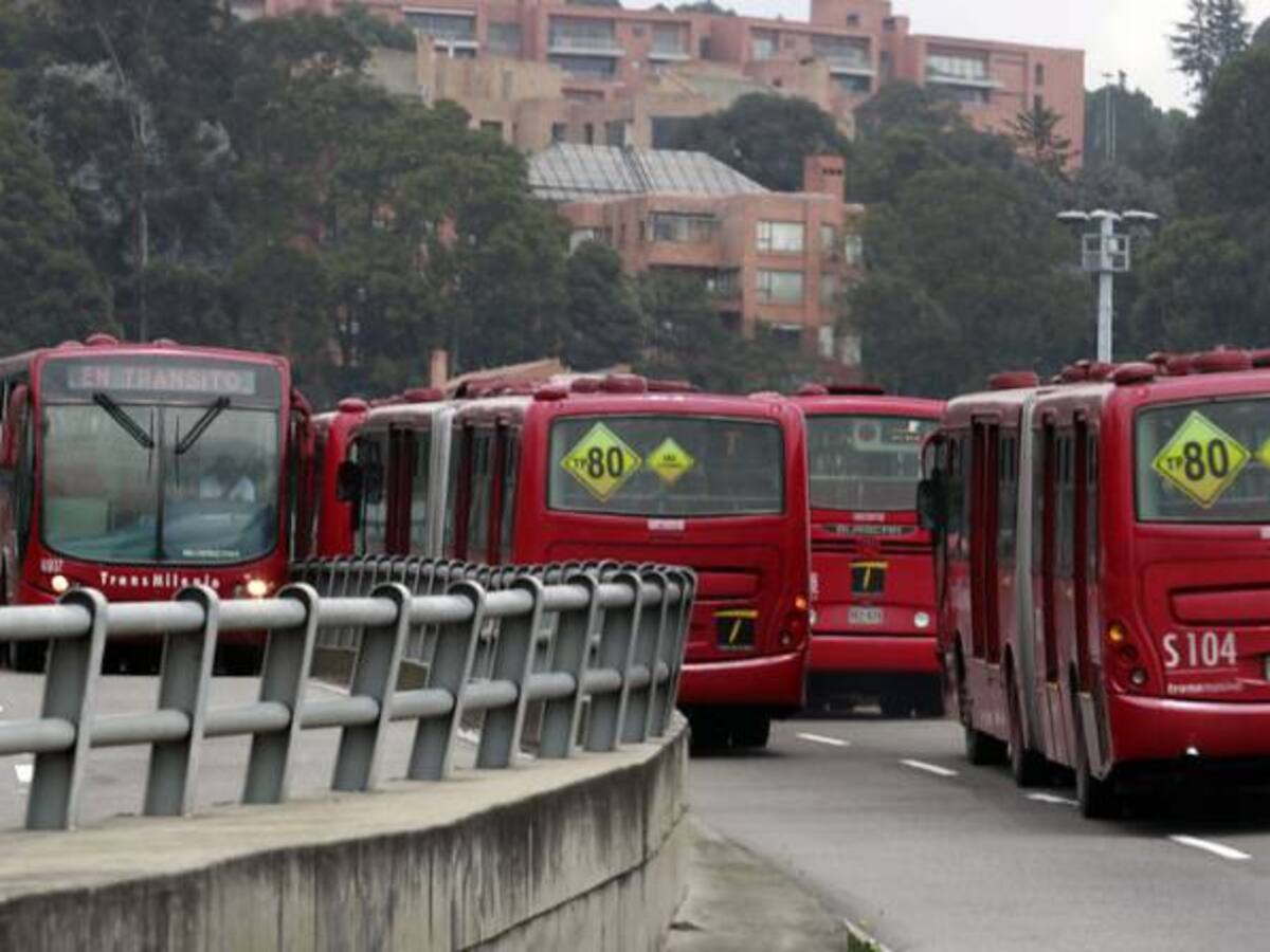 El bloqueo simultáneo fue en nueve estaciones del sistema masivo: Transmilenio