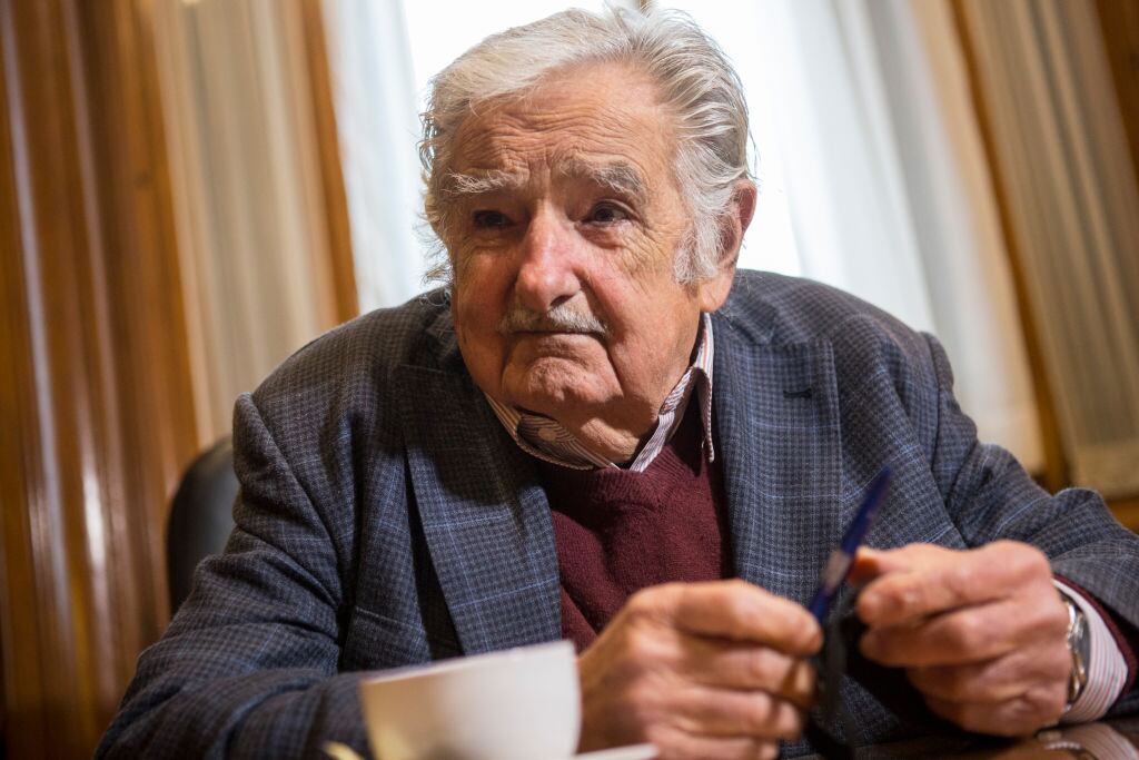 Expresidente de Uruguay, Pepe Mujica. (Photo by Ernesto Ryan/Getty Images)