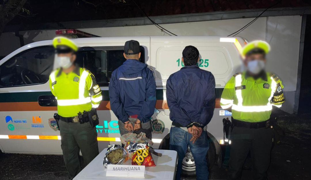 Policía Metropolitana de Manizales.