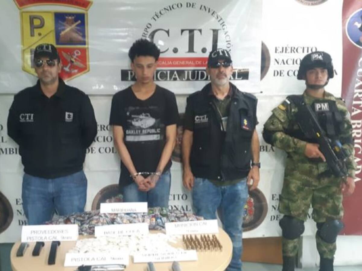 Cayó alias ‘Totono’, uno de los más buscados de Medellín
