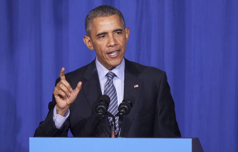 Presidente de los Estados Unidos, Barack Obama.