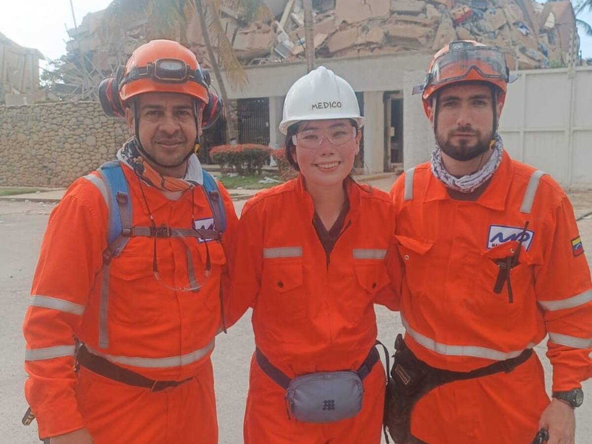 Rescatistas huilenses apoyaron labores de búsqueda tras terremoto en Venezuela