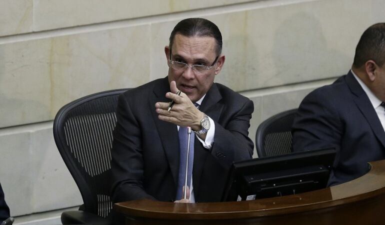 Efraín Cepeda, presidente del Congreso.
