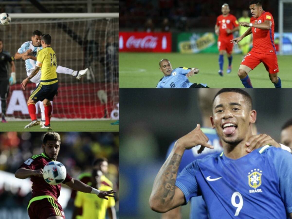 Tabla de posiciones de las Eliminatorias Rusia 2018