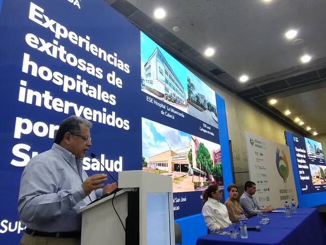 Superintendente de Salud, Ulahy Beltrán en Barranquilla./ Foto: Supersalud