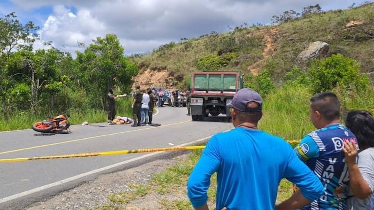 Grave accidente en Los Santos dejó un muerto y un herido