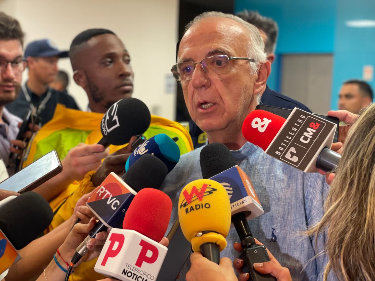 Iván Velásquez, ministro de Defensa. Foto: W Radio