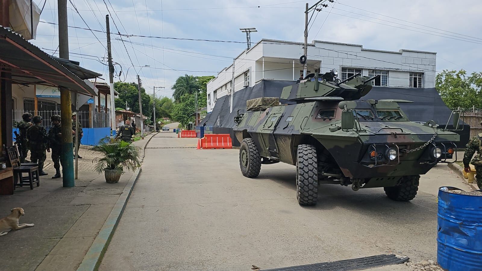 Ataque con drones en pleno 31 de octubre.
