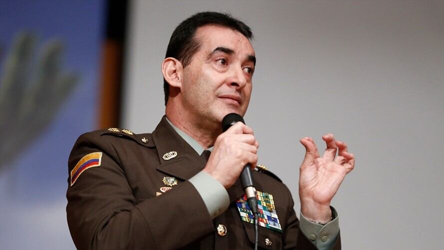 El general William Salamanca.  Foto: Colprensa