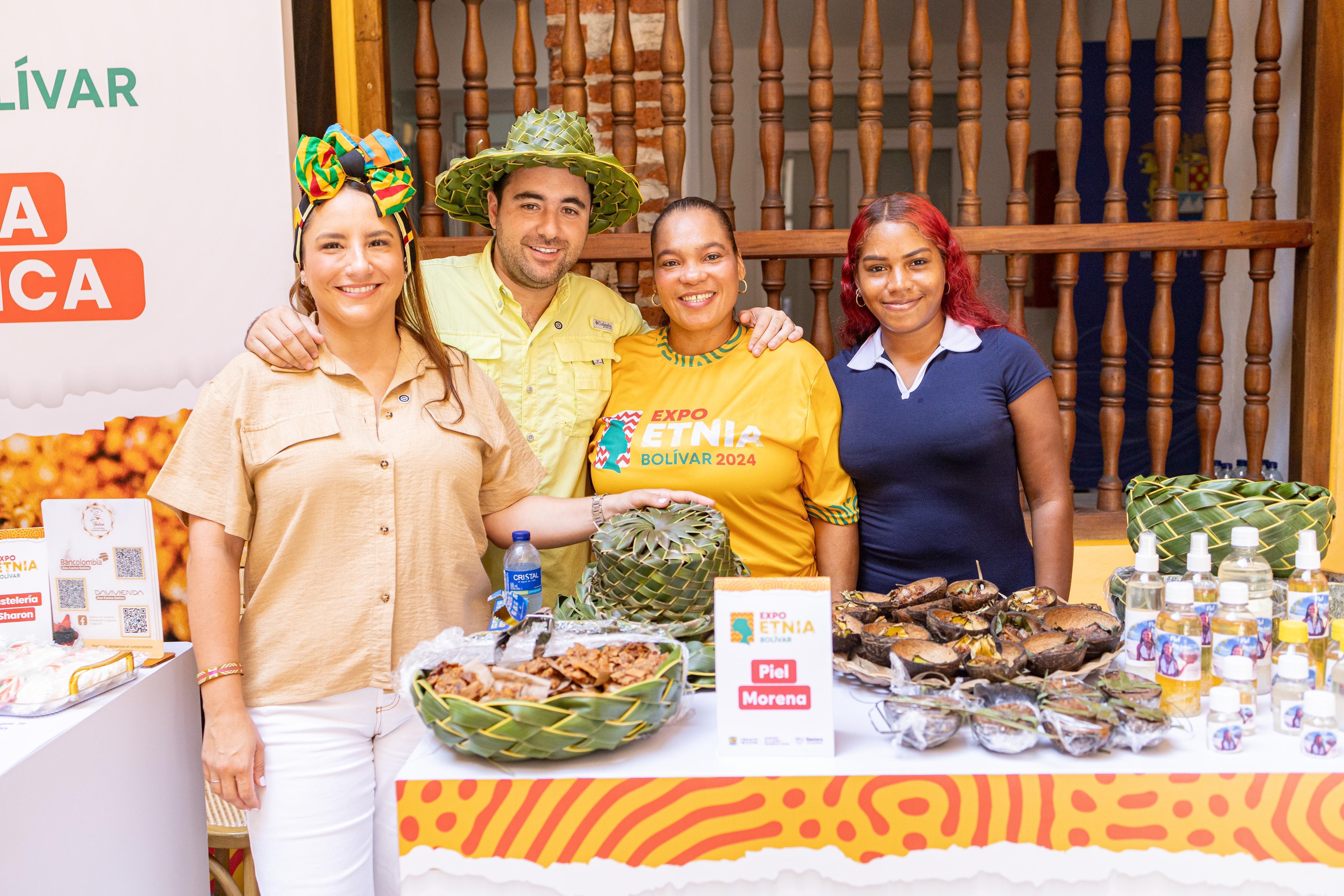 Feria Expo Etnia 2024 visibilizó el talento de las mujeres étnicas bolivarenses