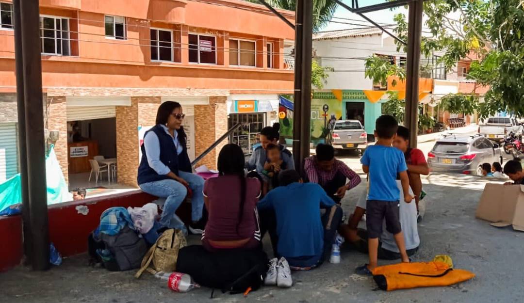 Migrantes en el Urabá antioqueño. Cortesía. 