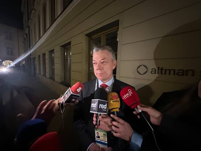 Expresidente Juan Manuel Santos. Foto: W Radio.