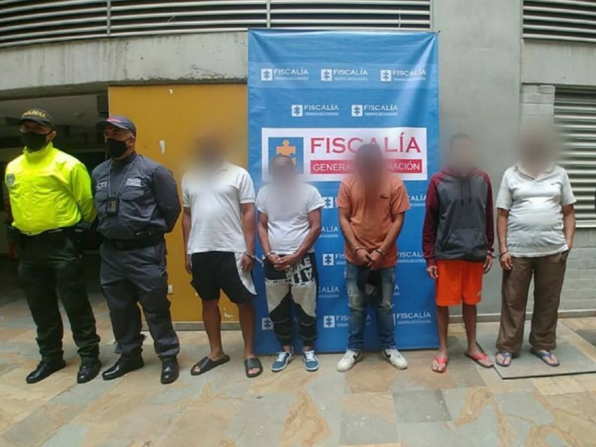 Redada contra abusadores sexuales en Medellín deja cinco capturados