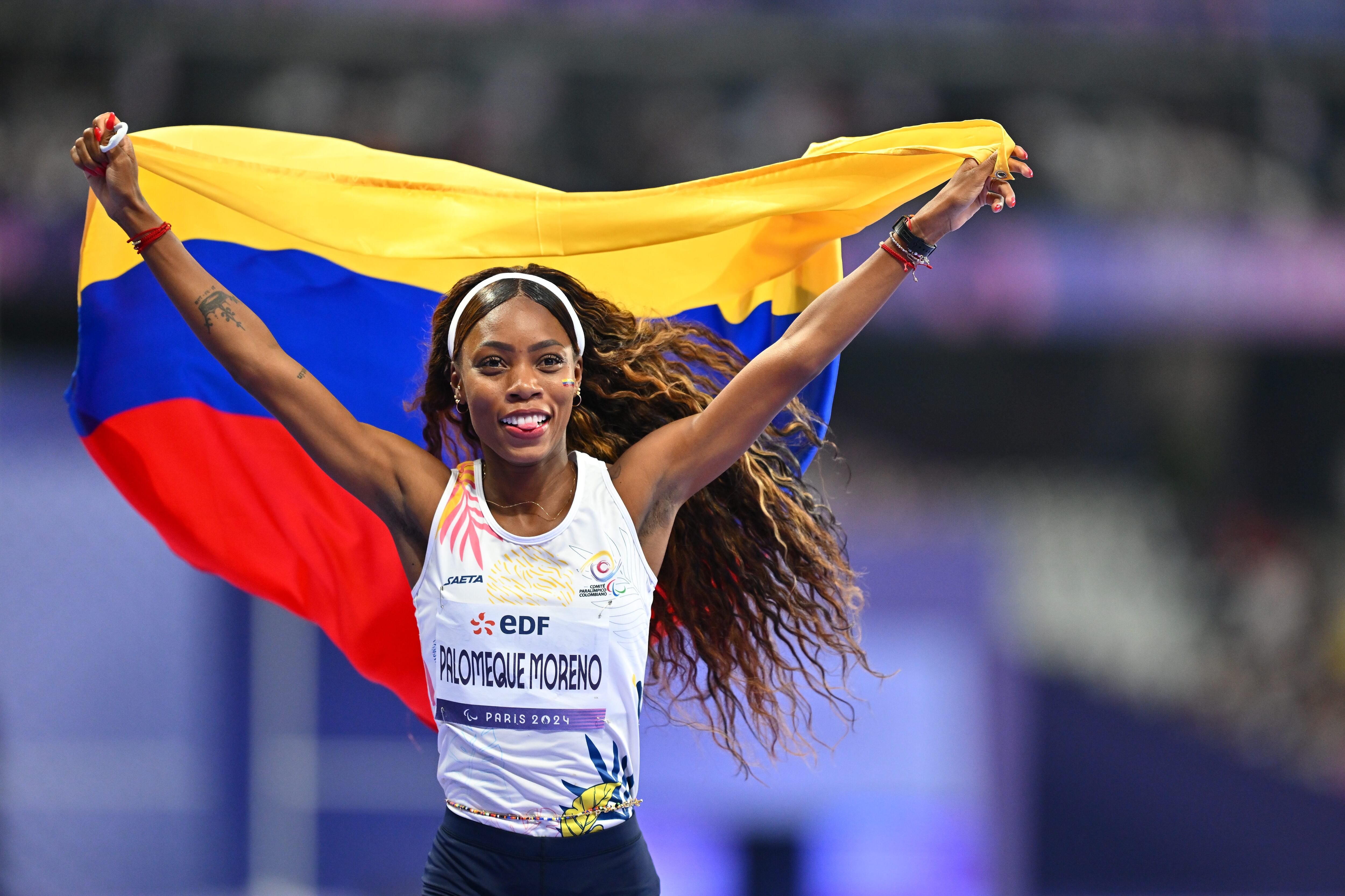 Karen Palomeque buscará darle una nueva medalla al país en los Juegos Paralímpicos. (Photo by Marco Mantovani/Getty Images)