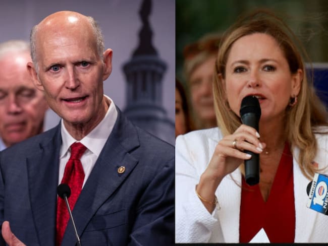 Carrera por el Senado de Florida entre Rick Scott y Debbie Mucarsel-Powell, ¿quién ganará?