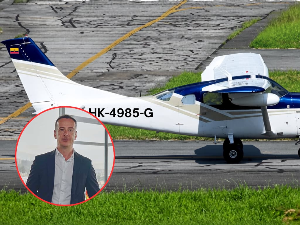 La Alcaldía de Condoto confirmó los nombres de las cinco personas que viajaban en la aeronave Cessna que perdió comunicación este domingo cuando cubría la ruta hacia Bogotá. Piloto Mehmet Cankaya. Foto: Réport Colombia