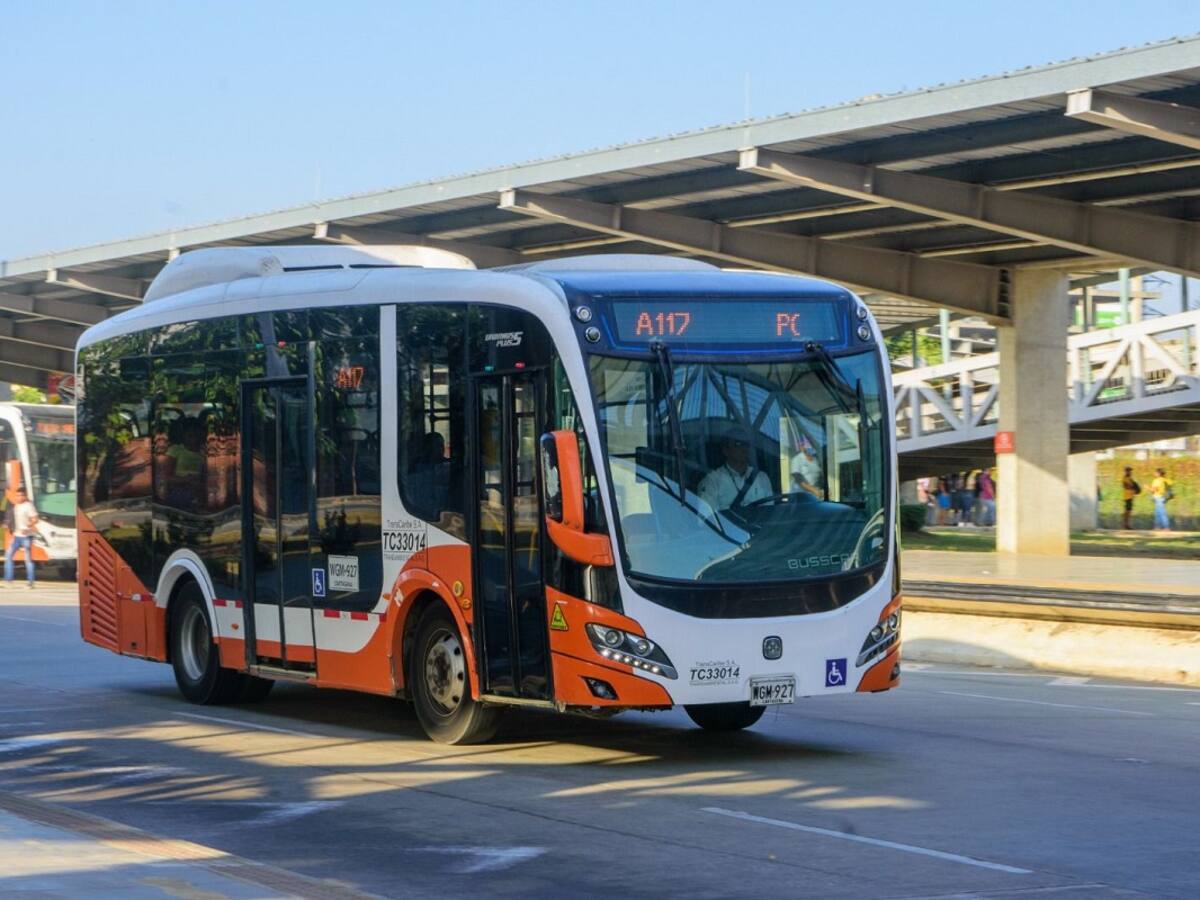 En Cartagena Transcaribe aseguró que no habrá paro de buses este lunes