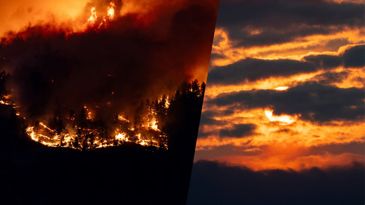 Las humaredas de incendios forestales en Canadá llegan a Europa