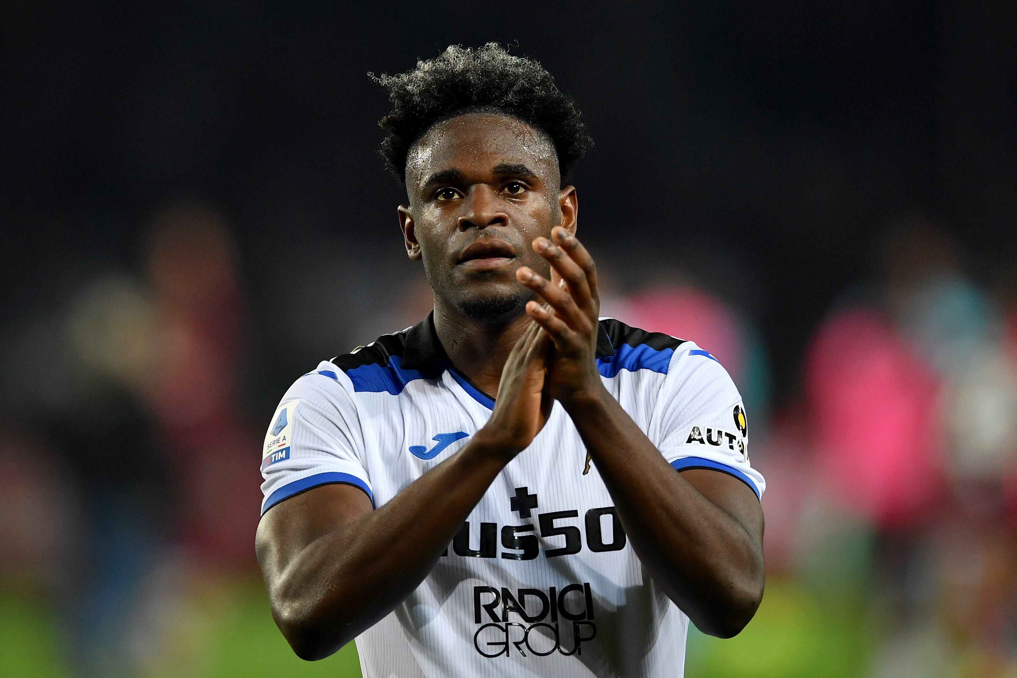 Duván Zapata volvió al gol con Atalanta en Serie A. (Photo by Valerio Pennicino/Getty Images)