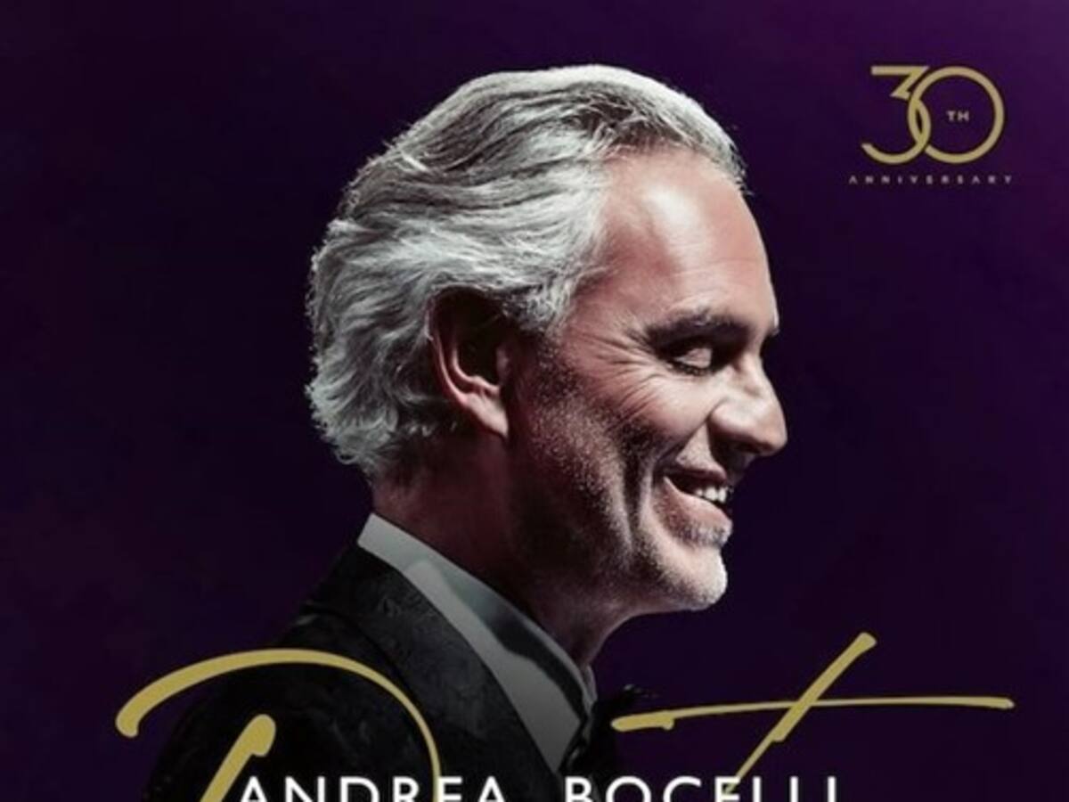 Andrea Bocelli celebra su aniversario 30 con su nuevo álbum “Duets”