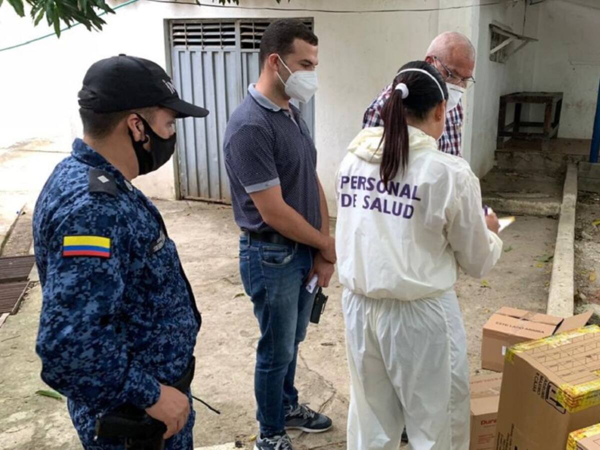 En Cartagena, internos de la cárcel de Ternera reciben insumos del Dadis