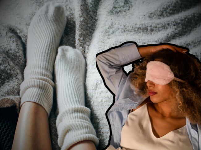 Qué significa dormir con las medias puestas, según psicólogos: Desventajas de hacerlo