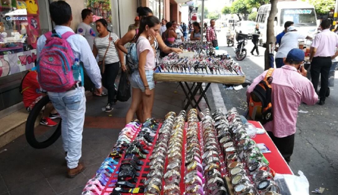 Vendedores informales