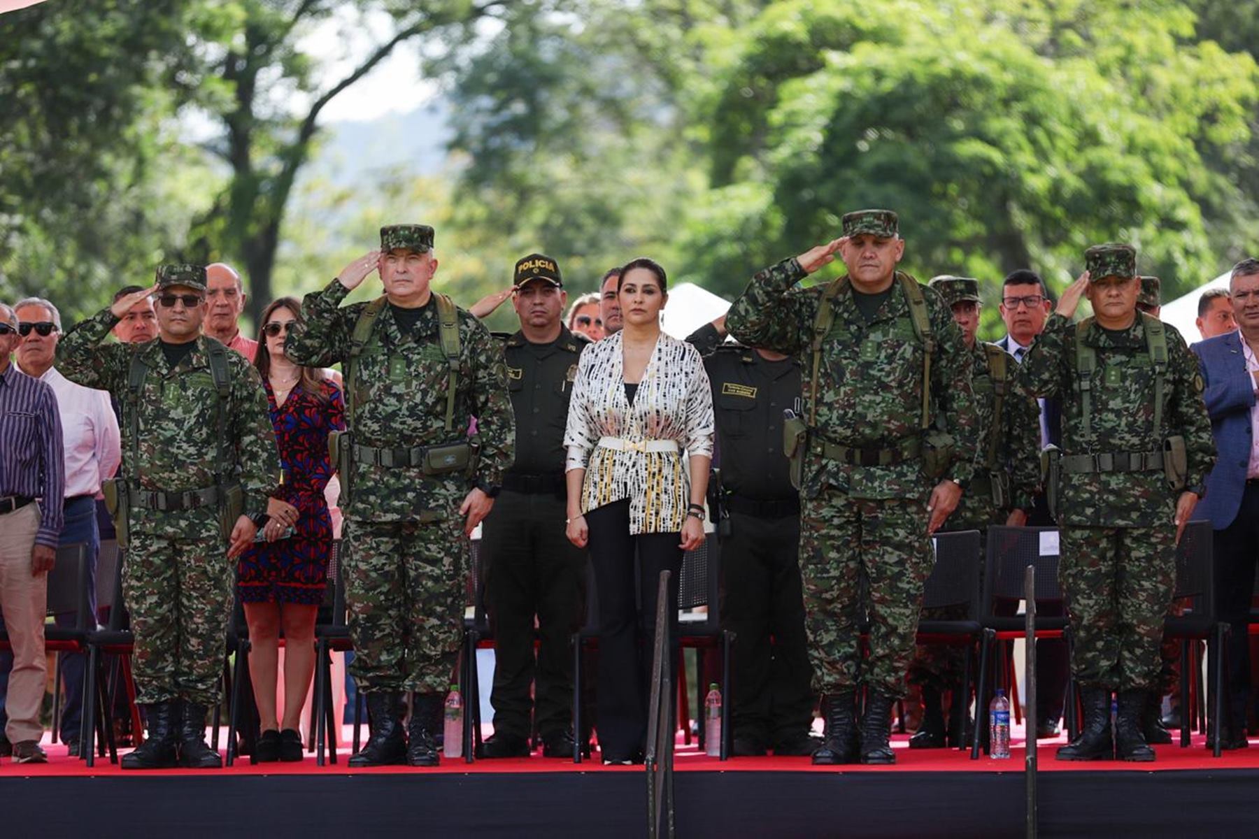Coronel Diego Fernando Patiño, comandante de la Sexta Brigada del Ejército Nacional