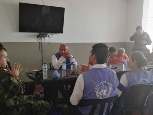 Funcionarios colombianos de ONU, ilesos tras asalto en Caquetá
