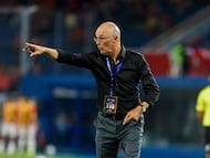 Alfredo Arias tras caída de Junior: “Nunca me había tocado iniciar con dos derrotas consecutivas”. (Photo by Martín Fonseca/Eurasia Sport Images/Getty Images)