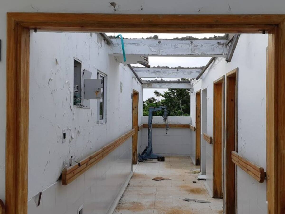 En Providencia siguen esperando la reconstrucción del hospital