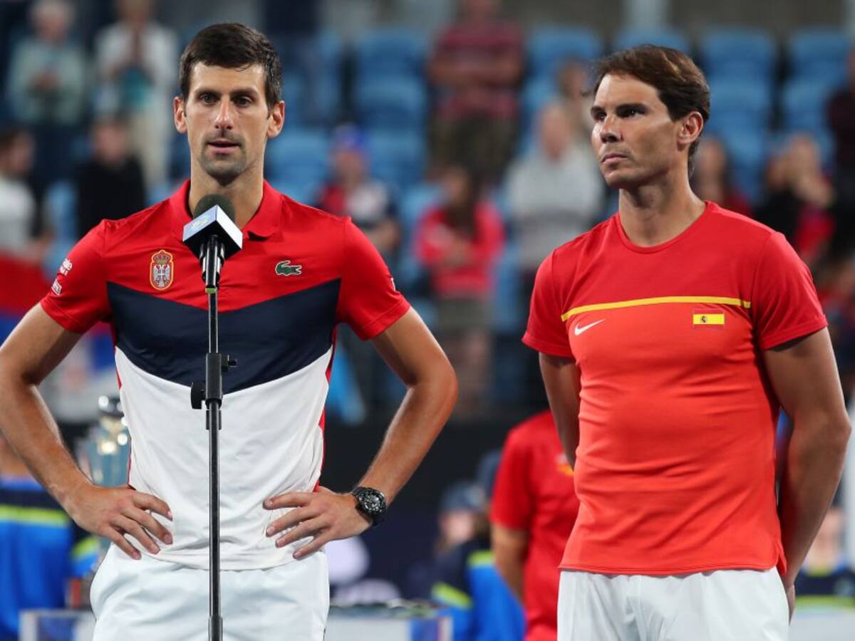 Djokovic y Nadal, principales participantes en la ATP Cup 2021