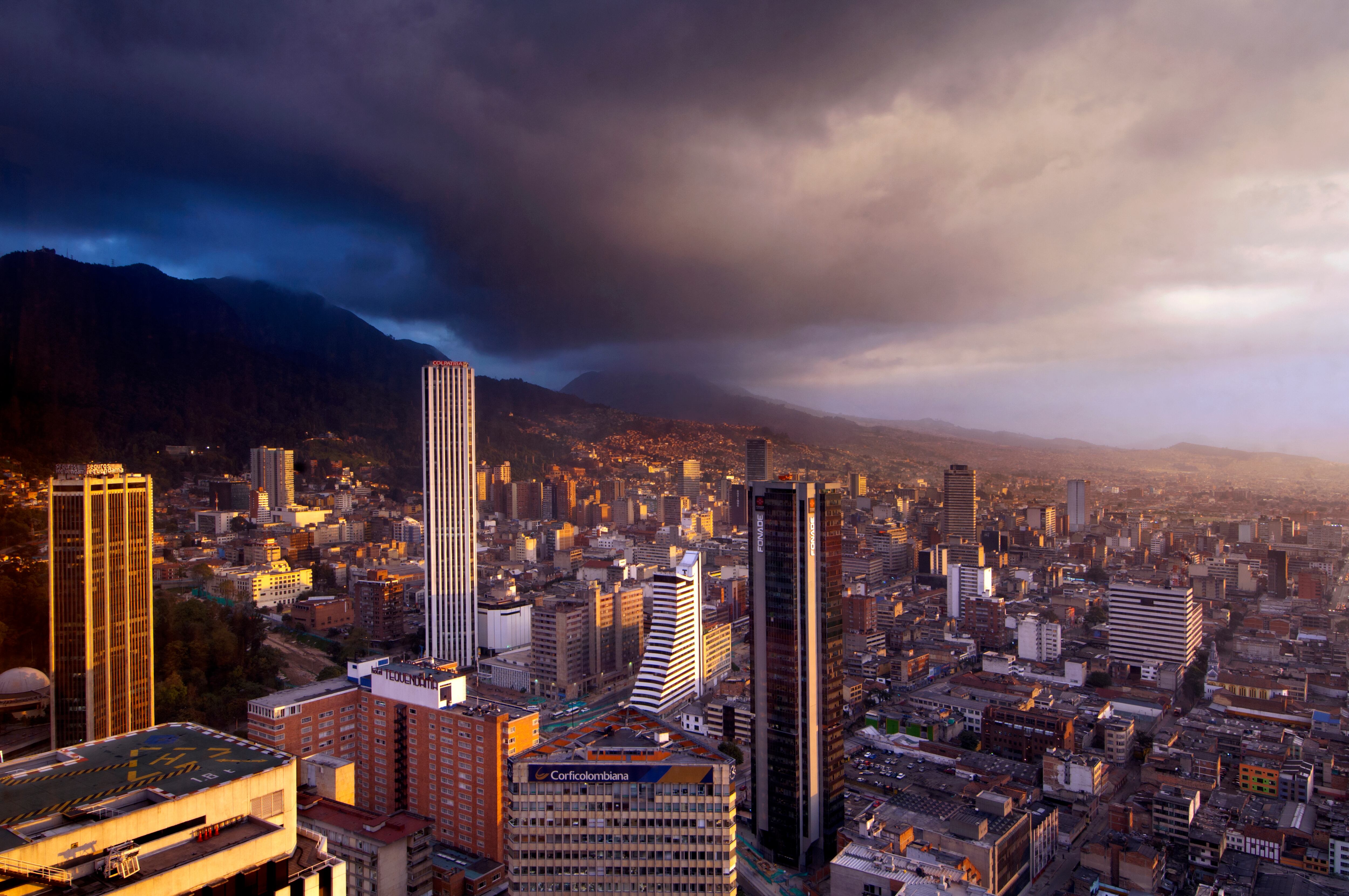Bogota al atardecer Getty Images